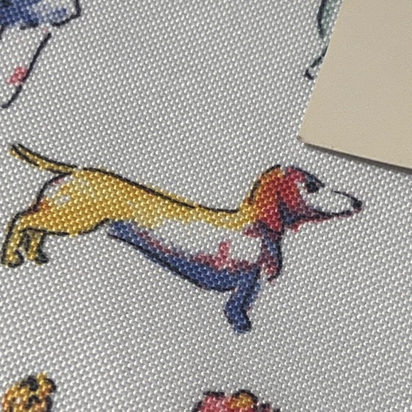 NWT Cynthia Rowley set of 4 watercolor dogs indoor/outdoor placemats 13” x 19” - Picture 6 of 6